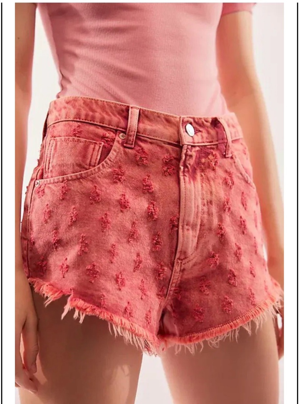 We The Free - Mixed Emotions Hi-Lo Shorts